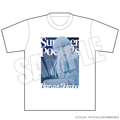 『Summer Pockets』Tシャツ 夏灯り、君と過ごす夜 しろは